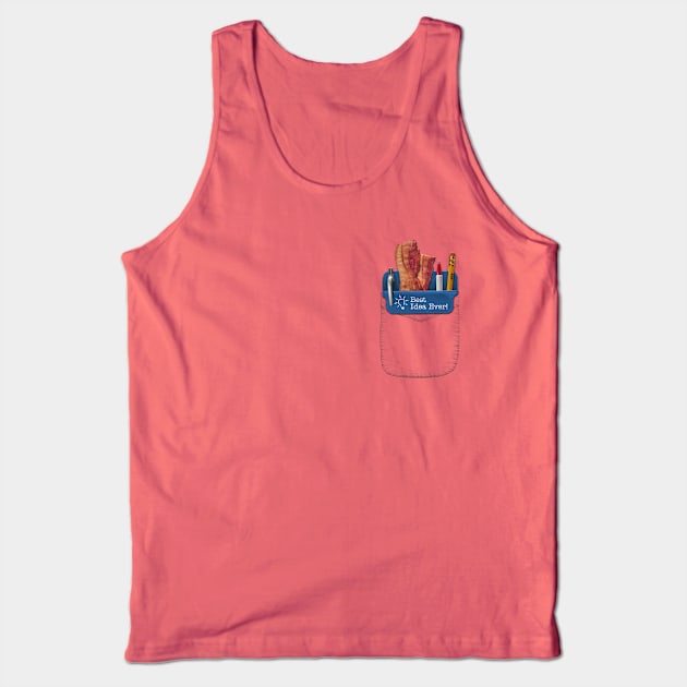 Bacon Pocket Protector Tank Top by andyjhunter